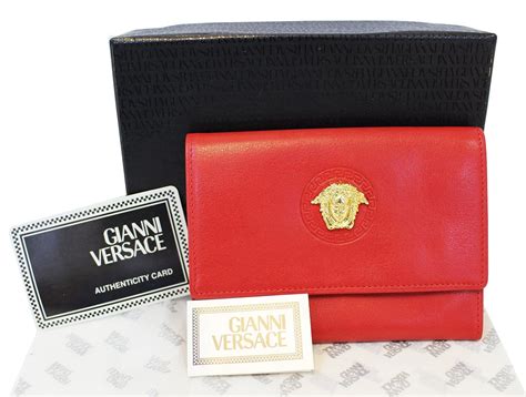 versace tafol|versace leather wallet.